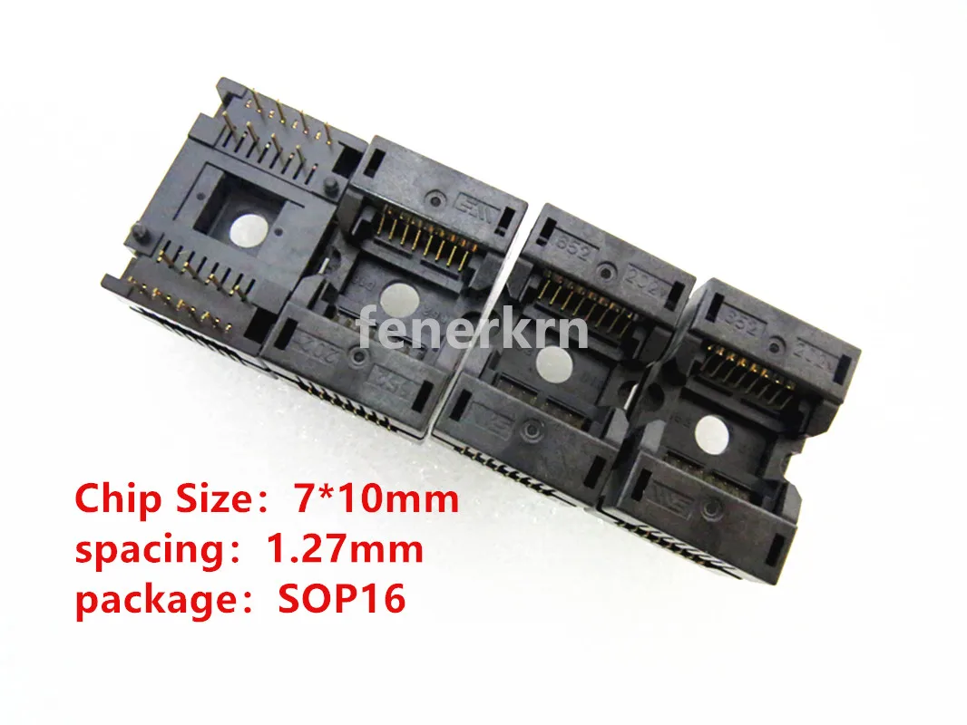 652D0162211-202 ICsocket Program burning programming test Test stand SOP16 SOIC16