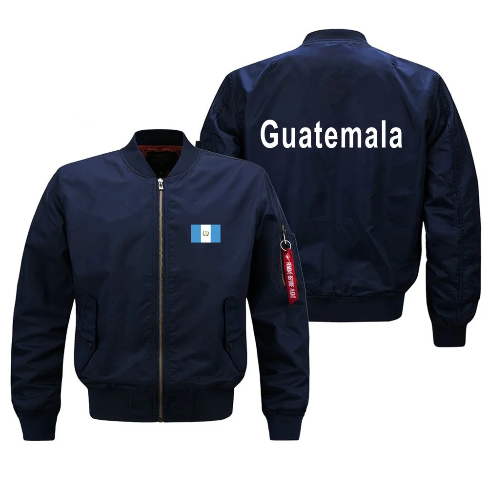 Funny Guatemala Military Flight Aviation Men Ma1 Bomber Jacket Outdoor Windproof Man Baseball Coats men clothing