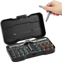 24in1 Multifunction Ratchet Screwdriver Set Combination Wrench Magnetic Bits Repair Tool Kit PC Bicycle Repair Hand Tool Home