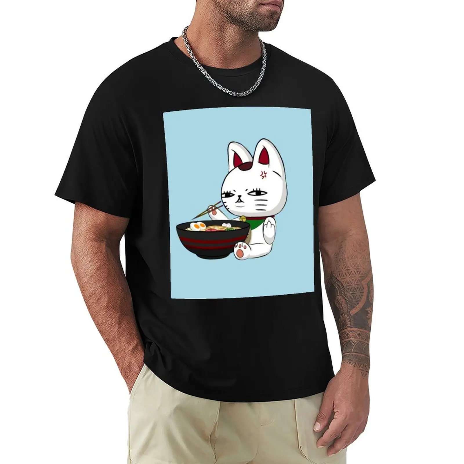

Turbo Granny Cat - Anime Chibi Art T-Shirt funny meme t-shirts T-shirts man men clothing