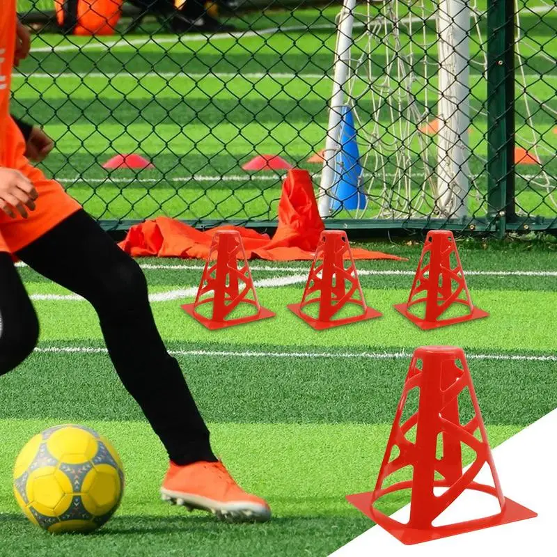 

Marker Cones Soccer Football Training Marker Cones PE Material Training Cones Set For Outdoor Activity Football Training