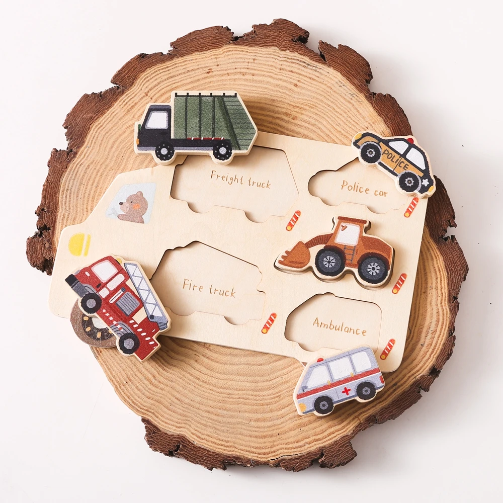 Baby Montessori Puzzles Spielzeug Holz Geometrie Puzzle Spielzeug Tier Auto Form Puzzle Bord Passenden Spiele Pädagogisches Lernen Spielzeug – Detail 22