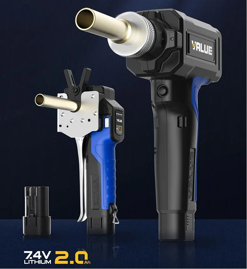 

VEE-2 Intelligent Lithium Battery Tube Expander Refrigeration Air Conditioning Copper Aluminum Electric Expander