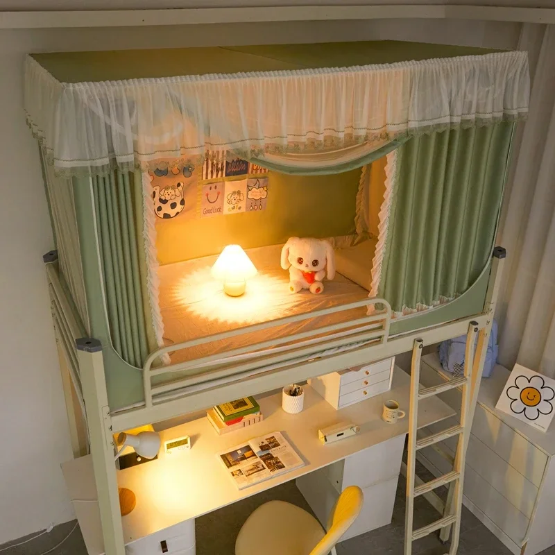 ناموسية للفتيات الطالبات عنبر متكامل عنبر علوي بطابقين سرير تعتيم صغير جديد #4