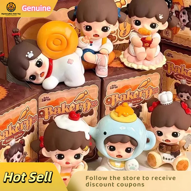 

Genuine Tnt Space Baby Zoraa Baking Shop Series Trendy Blind Box Figurine Display Model Zoraa Collectible Trendy Surprise Gifts
