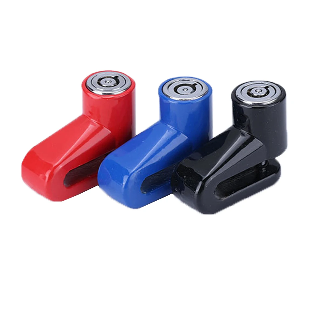 

1 Set Mountain Bike Anti-theft Lock Solid Alloy Disc Brake Dead-bolt Locks Wheel Disk Padlock With Locks Frame Bike Accessories
