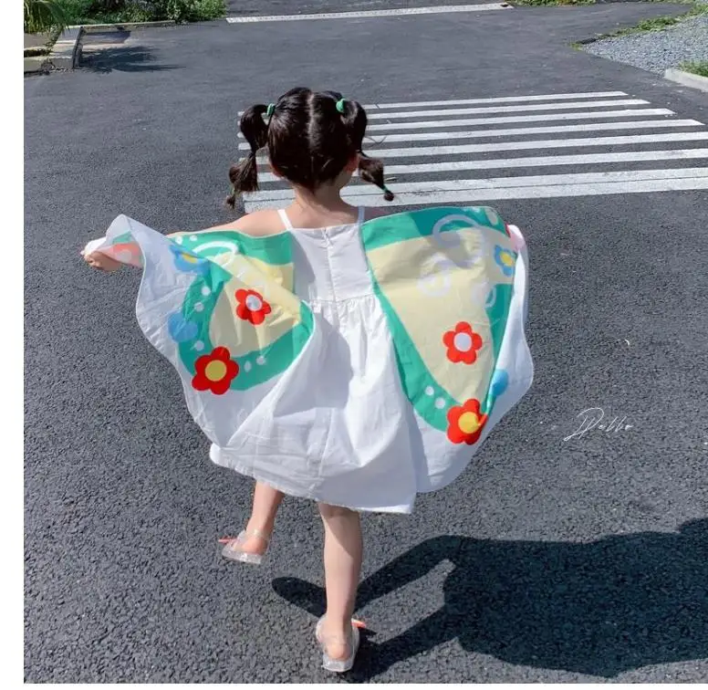 

Butterfly wings Fairy gauze dress