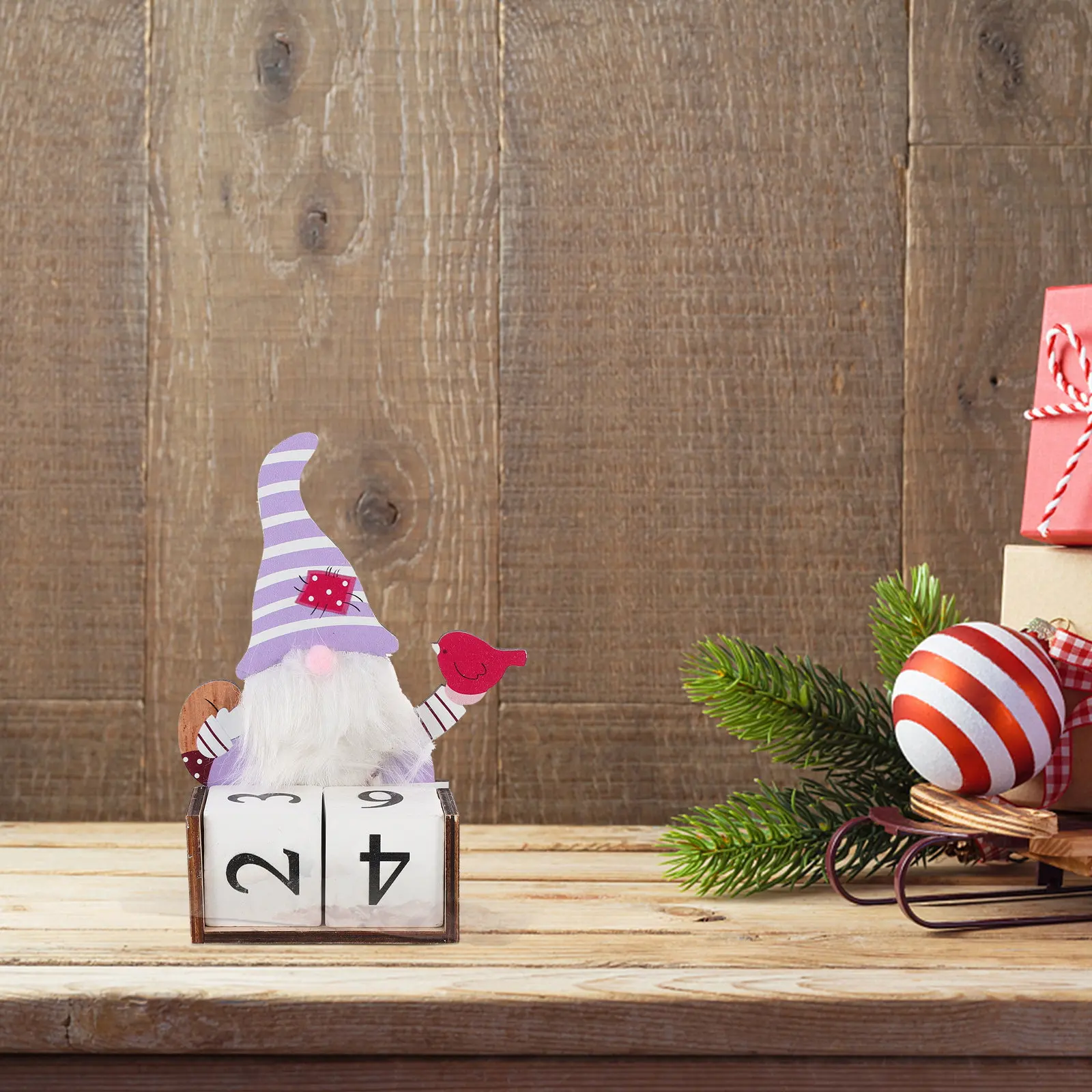 

Настольный деревянный календарь на 12 месяцев с отдельными деревянными блоками для кухни, гостиной, настенного или настольного использования, ежегодный