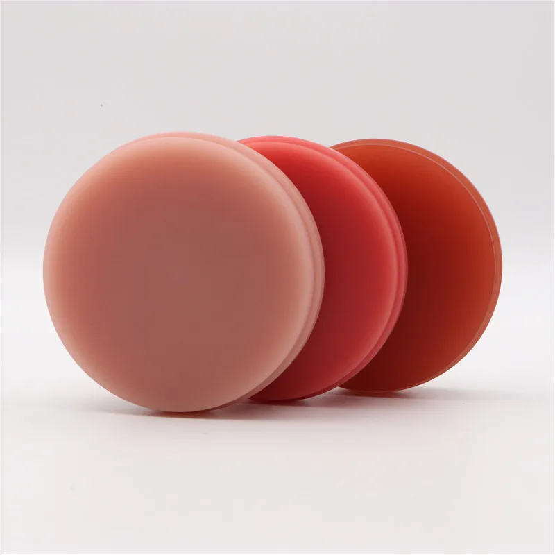 1PC Ceradirect Pink PMMA Block WIELAND(98MM)-12mm-30mm dla laboratorium dentystyczne CAD/CAM