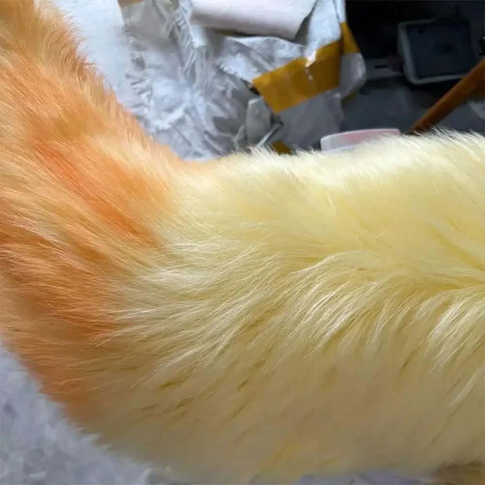 New Honor Of Kings Lady Fox Cosplay Prop Fox Ears Hairhoop Tail Headwear Lolita Halloween Christmas Game Party Cosplay Prop