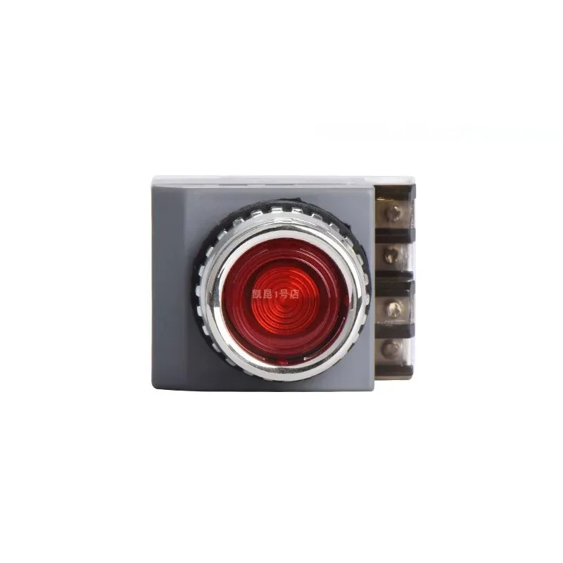 KACON reset button switch B25-27R mounting hole 25mm with light power start switch