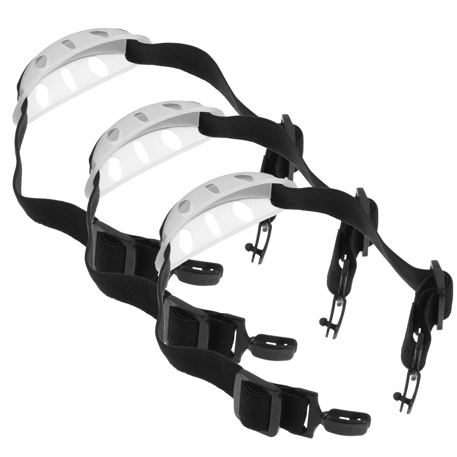 

3 Pcs Chin Strap Hard Hat Construction Protection Adjustable Straps Polyester