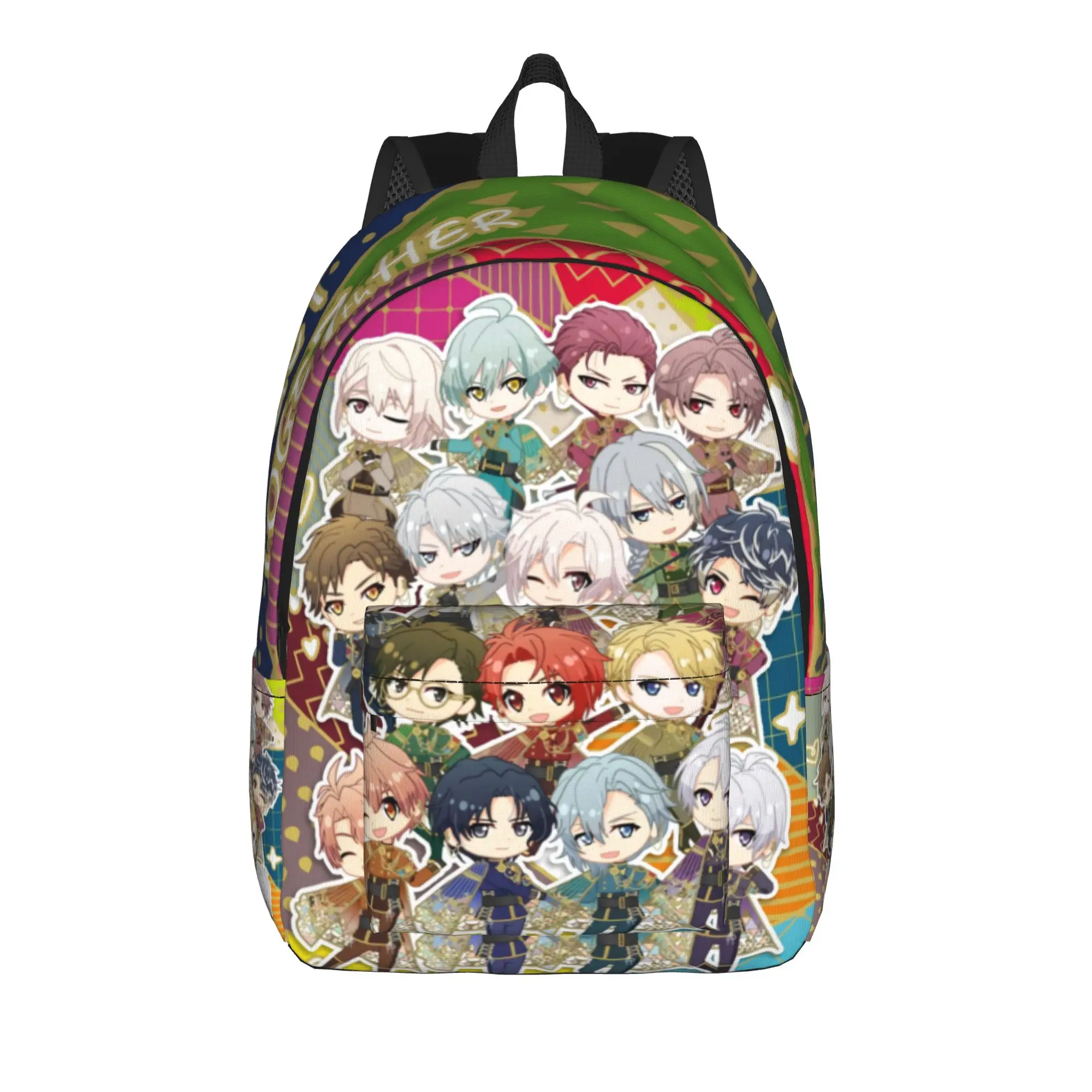

IDOLiSH7 Bookbag Back to school season Cartoon (2) Harajuku Design Backpack