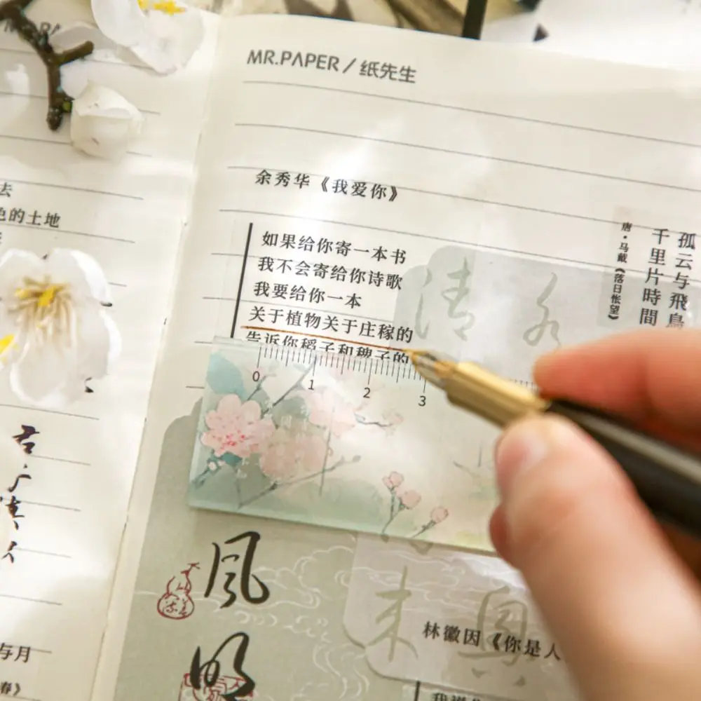 Multifunction 15cm Straight Ruler Creative Acrylic Math Drawing Ruler Dividing Ruler Stationery