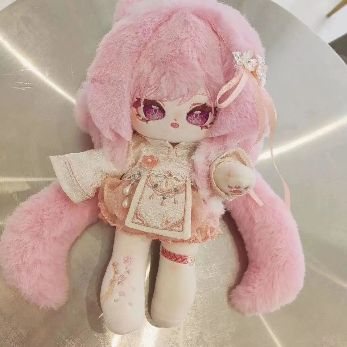 

Аниме-игра Honkai Impact 3 Elysia, милая хлопковая кукла с героями мультфильмов, пушистая голая детская кукла Maumet Bony и без любых костей, кукла