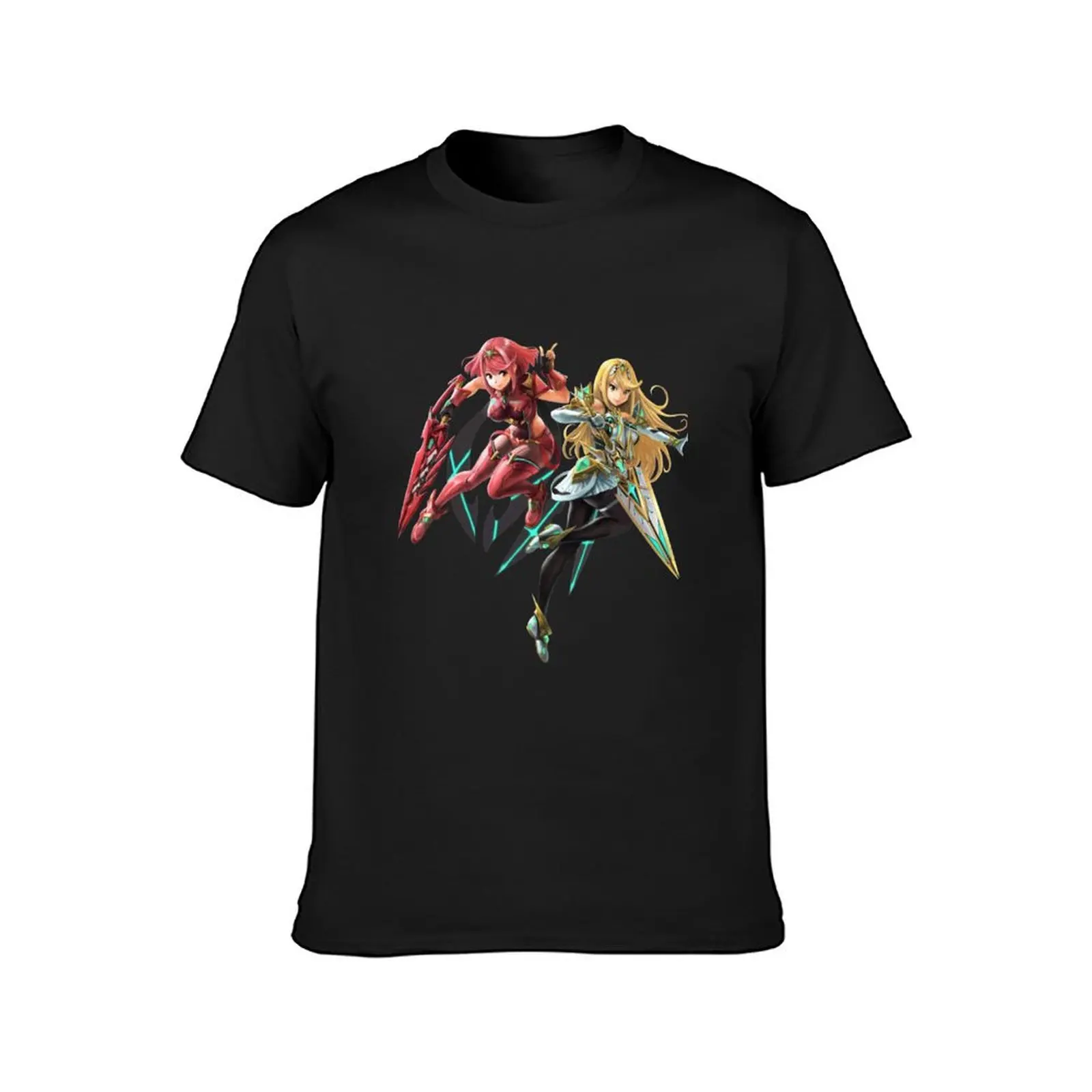 Pyra/Mythra Xenoblade 2 T-Shirt summer clothes blacks customizeds plus sizes men workout shirt