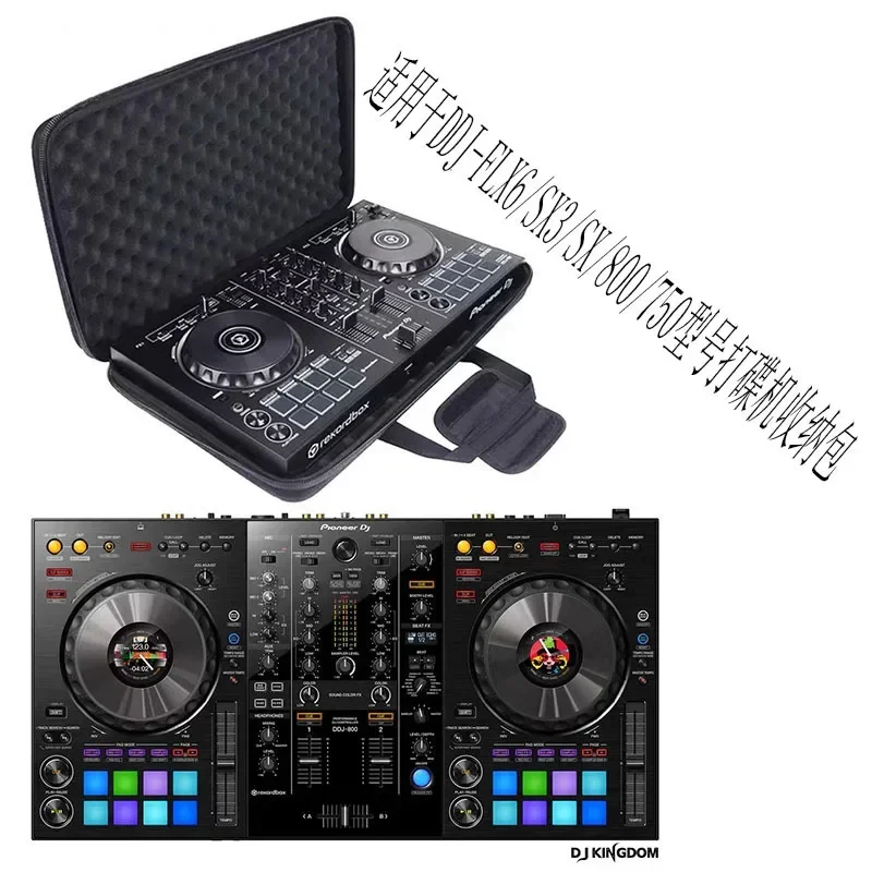 EVA disco isqueiro saco de armazenamento, adequado para DDJ-FLX6, SX, SX2, SX3, 800/750 Series