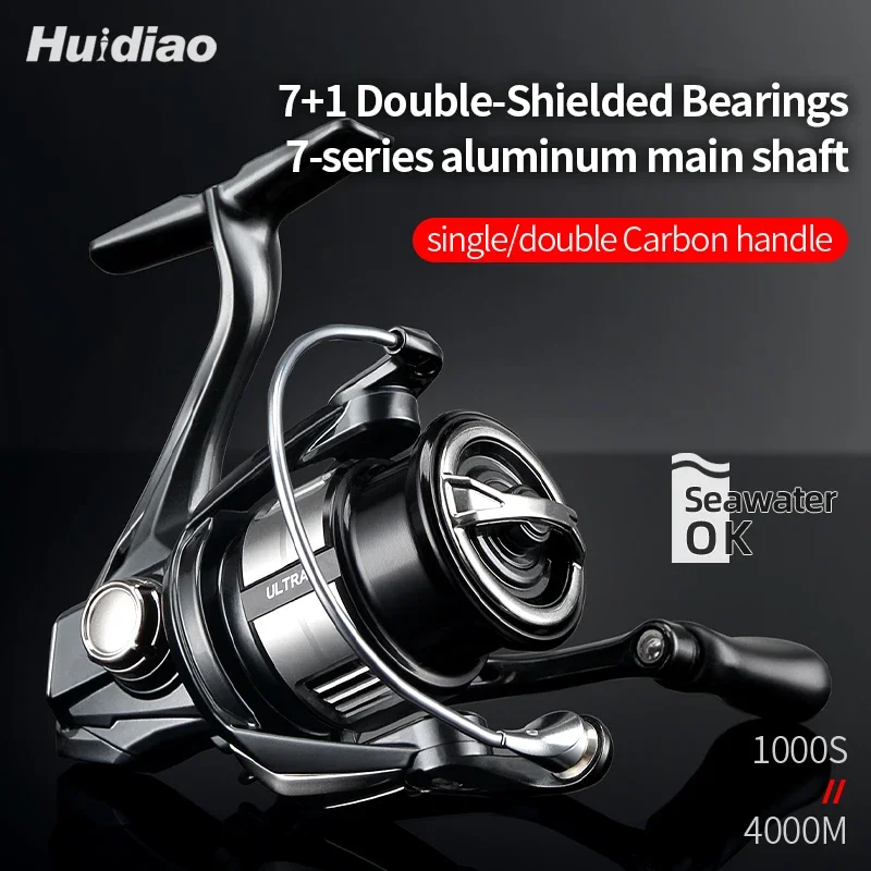 �y�Z�[�����zHuidiao Ultra X 7+1BB �X�s�j���O���[�� 7�V���[�Y �A���~�X�s���h�� �[���v���C �V���O��/�_�u���n���h�� �X���[�Y�L���X�e�B���O ���A�[�t�B�b�V���O�p