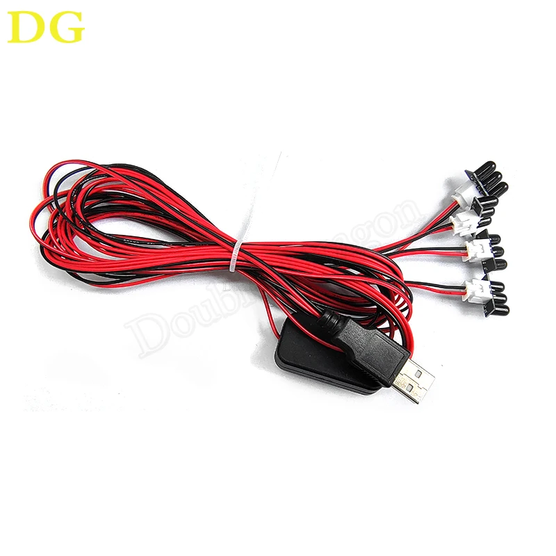 1 set of Light Gun Infrared Positioning Black Lamp Beads Kit For PC Light Gun DIY Accessories