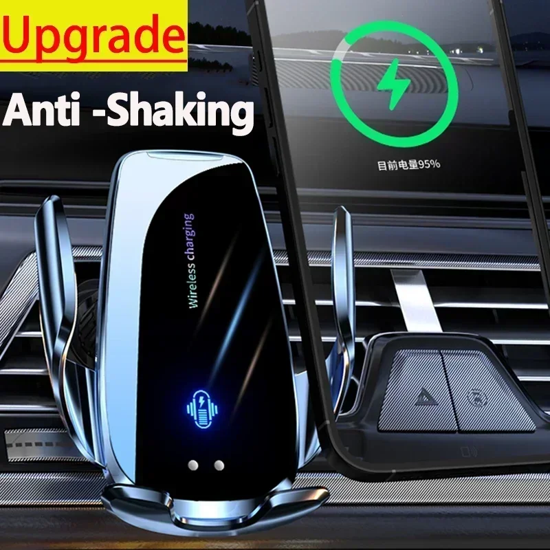 Car Air Vent Wireless Charger Car Phone Holder Infrared Induction For iPhone 17 16 15 Samsung S26 Xiaomi Fast Charging Station