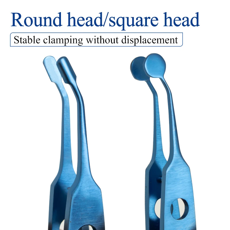 Titanium Alloy Meibomian Gland Forceps Massage Forceps Eyelid Surgery Clip Eye Blockage Removal Physiotherapy Tool