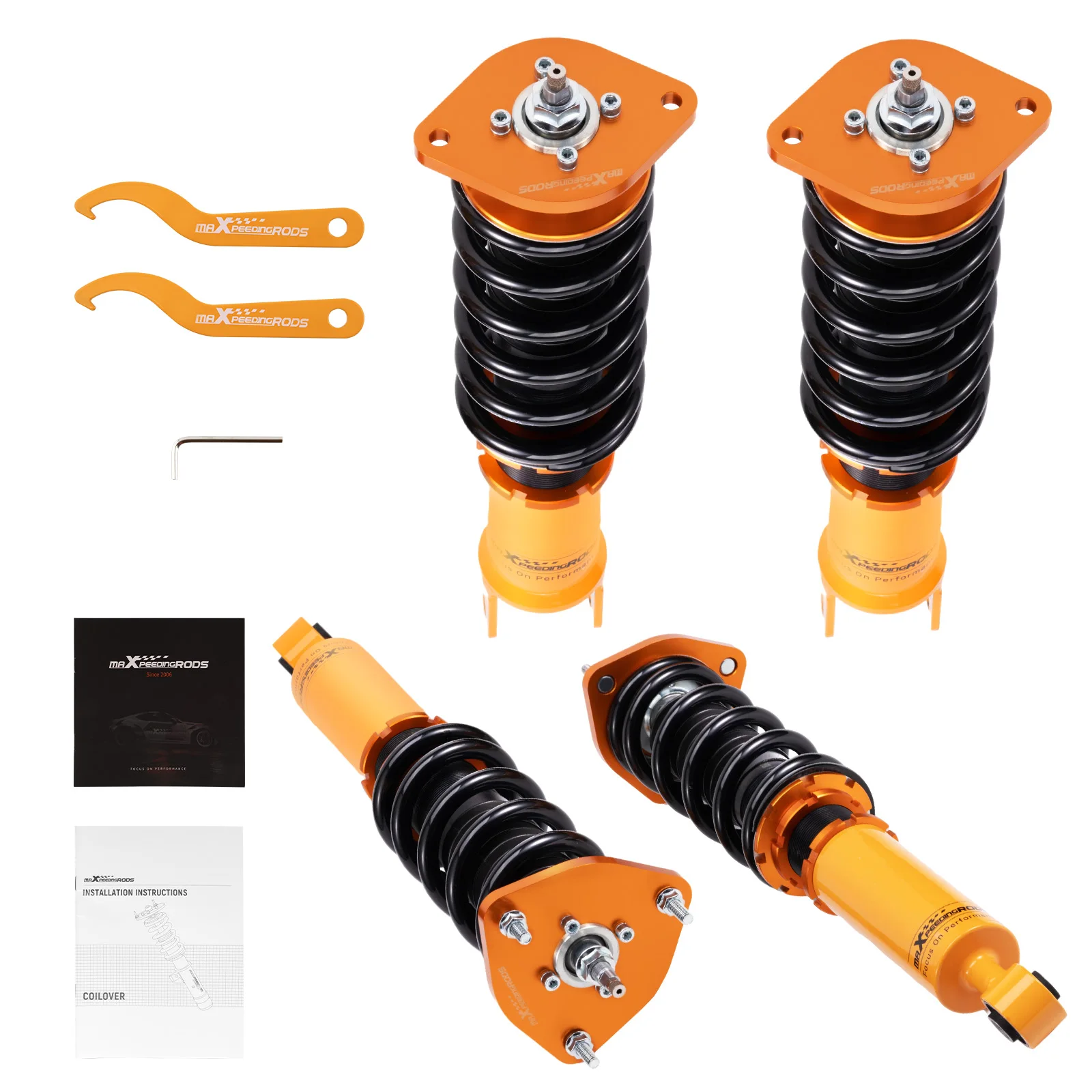 Coilovers for Infiniti G37 Sedan/Coupe RWD 2008-2015, for Nissan 370Z RWD 2009-202  Coilovers Suspension Kit Struts
