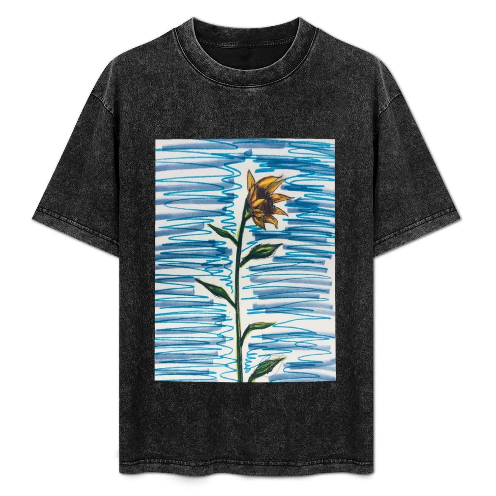 

Sunflower T-Shirt Casual All Match Short Sleeve T-Shirt