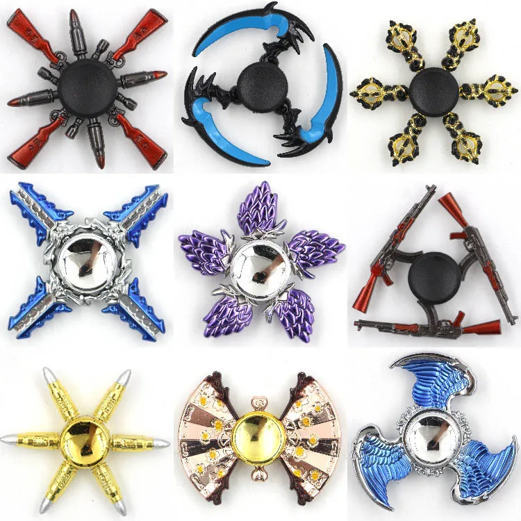 Figdet – Spinner coloré en alliage de Zinc, roulements lisses, jeu animé, Spinner à main, soulagement du Stress, jouets gyroscopiques du bout des doigts pour adultes et enfants