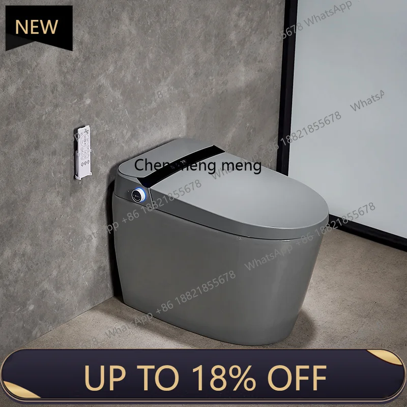 

Z189 Sanitary Ware Modern Bathroom Wc Grey Color Auto Flush Ceramic One Piece Automatic Intelligent Toilet Bowl Smart Toilet F18