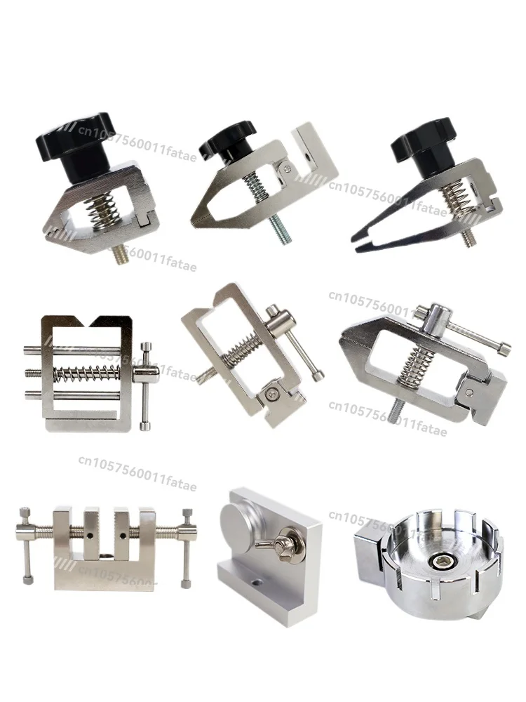 

Push Pull Gauge Clamp Fishing Line Terminal Wire Membrane Pull Clamp Three-jaw Spring Pressure Plate Thrust Universal Clamp