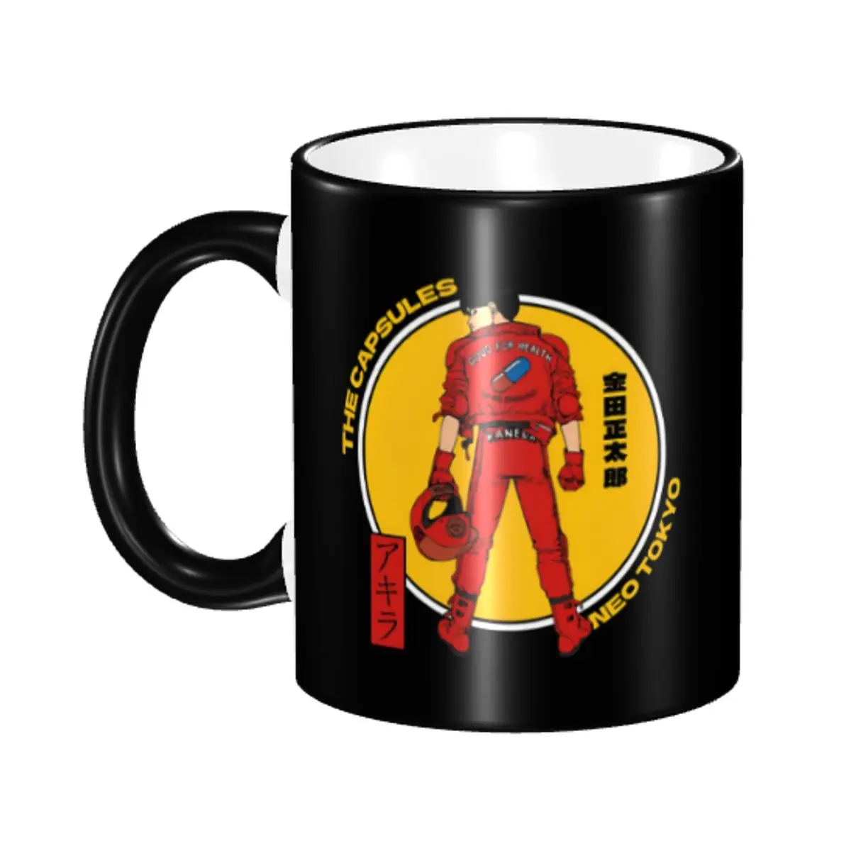 

Customized A-Akiras Mug Vintage Manga Japanese Anime Bosozoku Ceramic Coffee Mug Cup Creative Gift