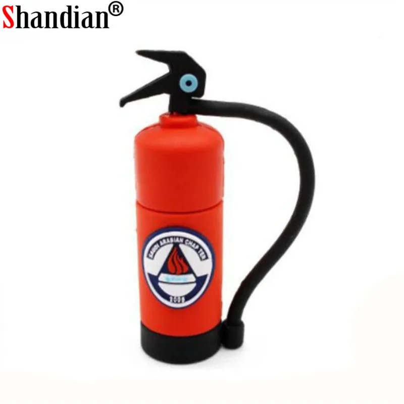 Creative Cartoon Pen Drive 128GB Tank Flash Drive 64GB Fire Hydrant Memory Stick 32GB Fire Protection USB Drive 16GB 8GB 4GB - view 4
