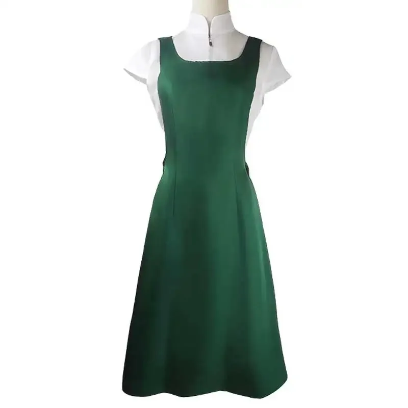 Новый ★ Аниме Кушина Узумаки, нарядное зеленое платье для косплея, праздничная одежда, костюм на Хэллоуин для взрослых женщин ★ Ци ☆ Новый ★ Аниме Кушина Узумаки, нарядное зеленое платье для косплея, праздничная одежда, костюм на Хэллоуин для взрослых женщин ★ Ци ☆