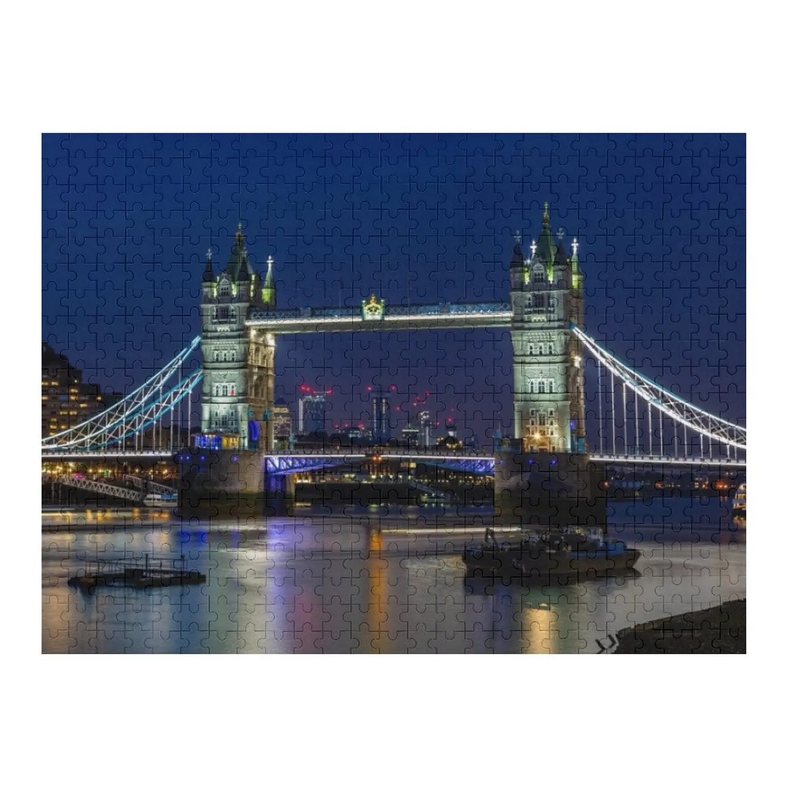 

Tower Bridge Jigsaw Puzzle Personalize Personalised Name Wooden Compositions For Children Personalized Gifts Puzzle