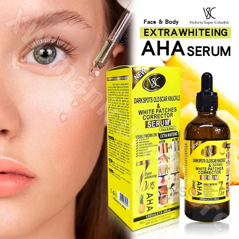 7-day Pineapple Repair Essence 100ml Improves Acne Skin Fading Acne Scars Melanin Improves Dullness Repair Solution AHA