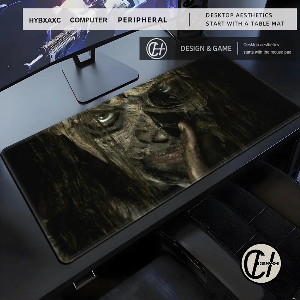 Большой коврик для мыши ужасов «Ходячие мертвецы», настольный коврик для мыши, милый HD настольный коврик, расширенные коврики для игровой клавиатуры, большой коврик для геймерской мыши XXL 90x40