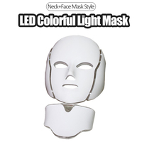 Mask Household Large Row Lamp LED Light Face Freckle And Acne Removing Printing Facial Mask Instrument Red Blue Yellow Light