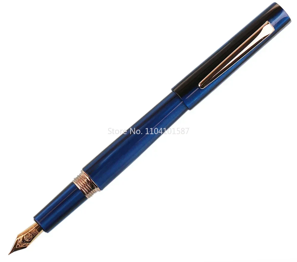 MAJOHN N3 Acrylic Fountain Pen Beautiful Stripes Iridium EF/F Nib 0.38/0.5mm Fashion Excellent Office Writing Ink Pen