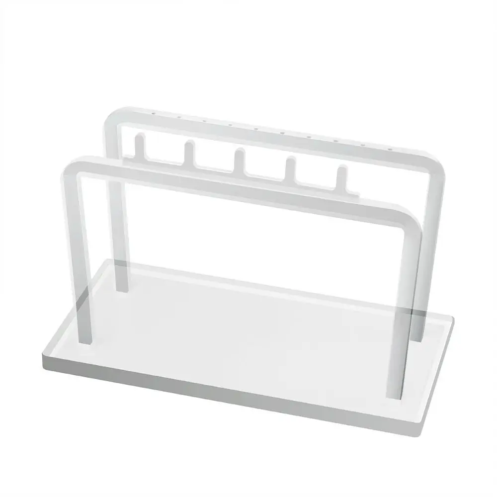 Acrylic Jewelry Organizer Stand Jewelry Display Rack Earring Stand Body Piercing Jewelry Display Nipple Ring Storage Frame