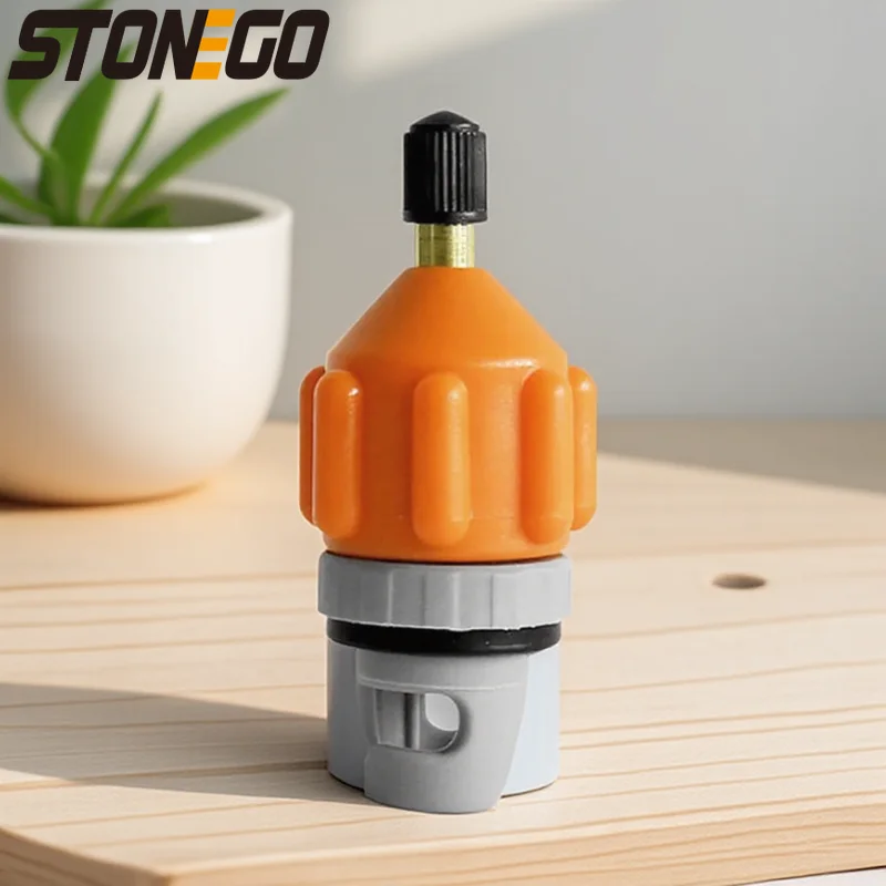 نفخ التجديف كاياك صمام الهواء محول مضخة التدفق العالي المرفقات لملحقات القوارب القابلة للنفخ للسيارة #1