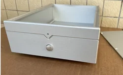 DIY All aluminum amplifier chassis / Preamplifier case / AMP Enclosure DIY box (280 *90*338mm)