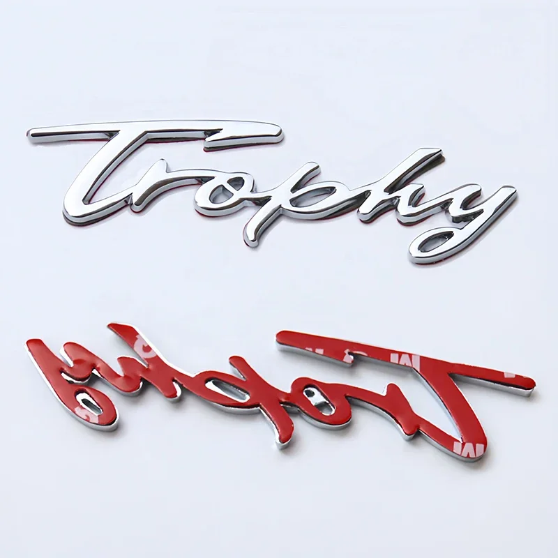 Car Trophy Badge English Logo Sticker Personalized Exterior Decal for MG7 MG6 MG5 MG4 EV ONE Cyberster HS EZS ZS GT 5