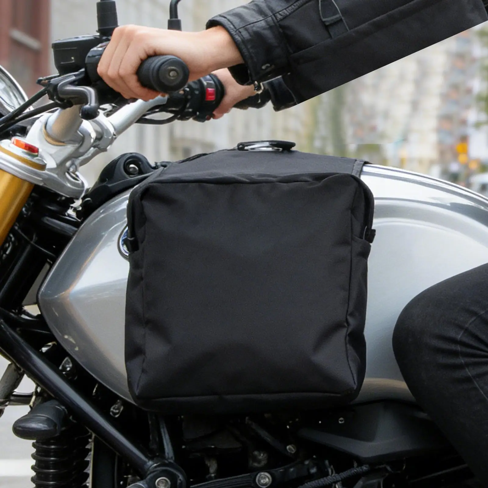 

ATV Tank Top Bag Motorcycle Saddlebags Cargo Storage for Phone Adventure Men Sport Dirtbike Luggage UTVs Snowmobile Outdoor