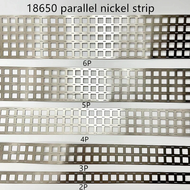 Lithium Battery Nickel Strips For 18650 Battery Pack 2P/3P/4P5P/6P Spot Welding Nickel Belt Connecting Piece