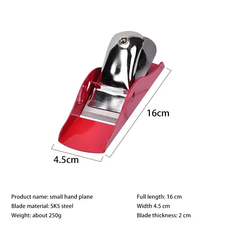 Mini Hand Plane Woodworking Iron Planer Plane Steel Bottom Edge Woodworking Electric Wood Planer Mini Iron Hand Planer