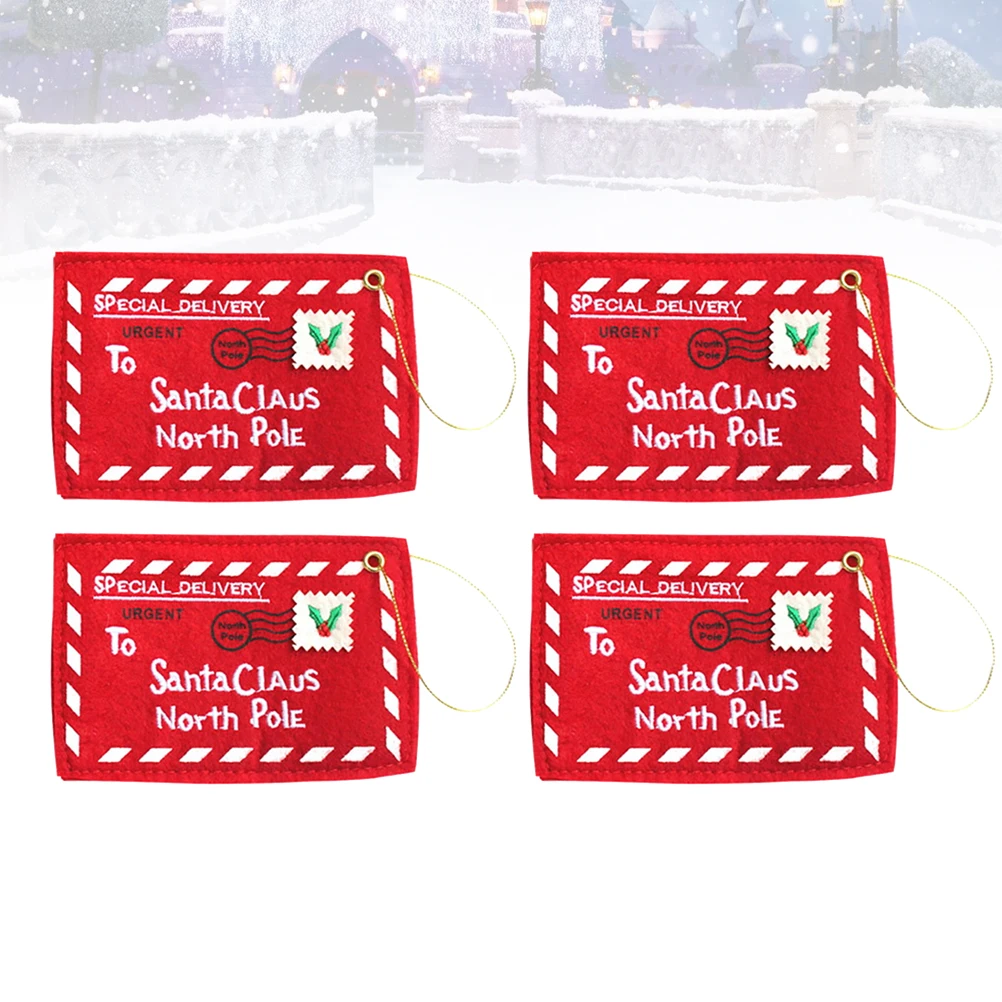 

15Pcs Santa Claus Envelopes Christmas Decorations Bags Gift Envelopes Tree naments Reusable Premium Quality