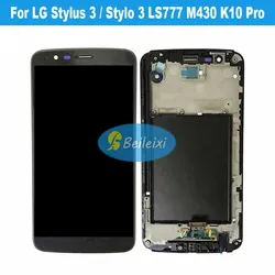 Dla LG Stylo 3 LS777 M430 L83BL MP450 wyświetlacz LCD montaż digitizera ekranu dotykowego dla LG Stylus 3 M400F M400DK K400DY K10 Pro