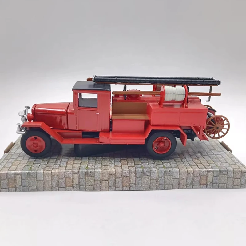 Diecast Original 1:43 escala motor de bomberos Nm3-7 aleación simulación coche modelo colección decoración juguete para regalo exhibición de recuerdo