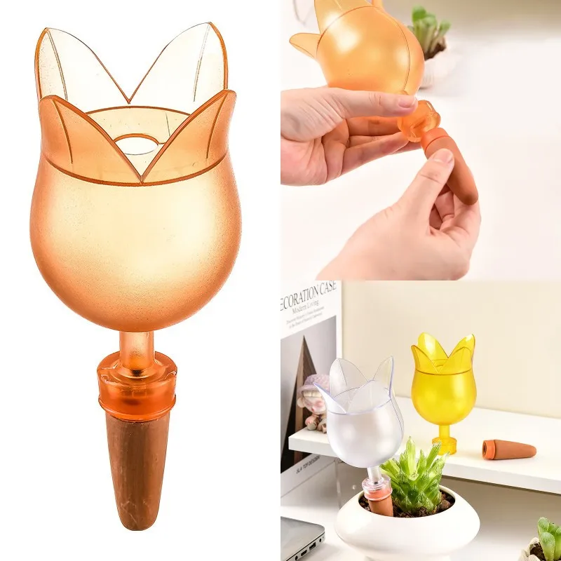 

1pc Automatic Lazy Flower Watering Device Automatic Watering Device Home Smart Dripper Water Seepage Device Business Trip Travel