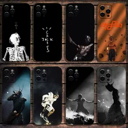 Rapper T-Travis Scott Utopia Phone Case For Apple iPhone 15,14,13,12,11,Pro,X,XS,Max,XR,Plus,Mini Soft Black Cover